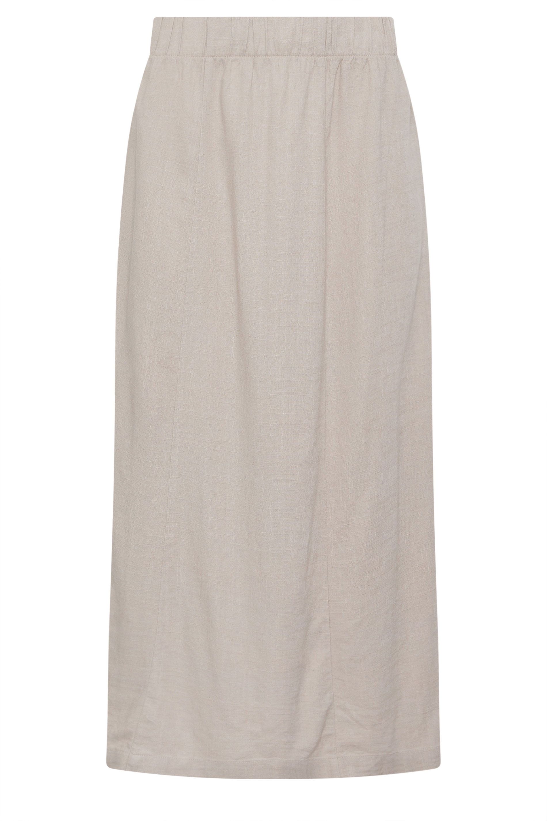 M&Co Linen Maxi Skirt