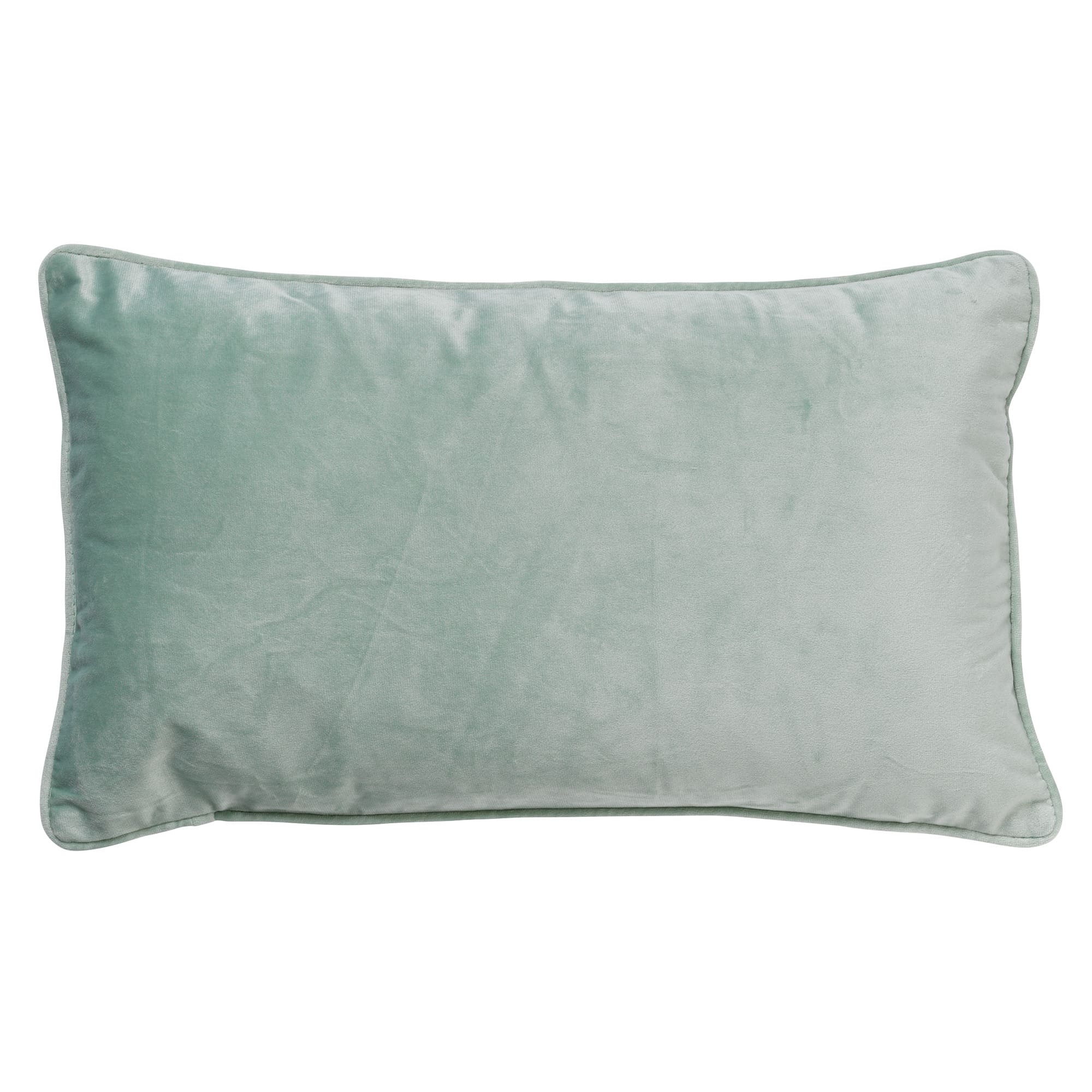FINN - Kussenhoes 30x50 cm - velvet - lendekussen - Jadeite - lichtgroen