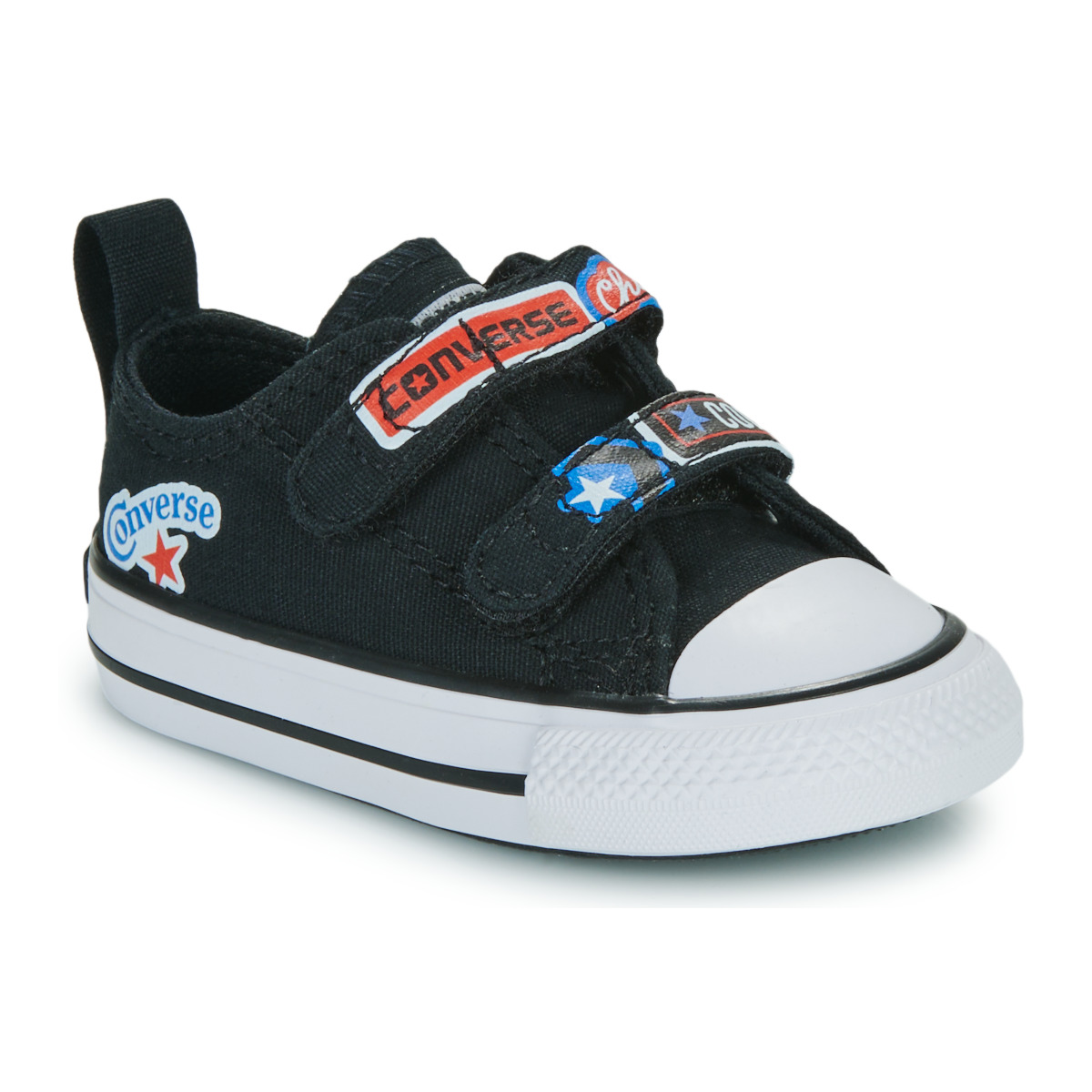 Converse - CHUCK TAYLOR ALL STAR EASY ON STICKER STASH - Black / Multicolour