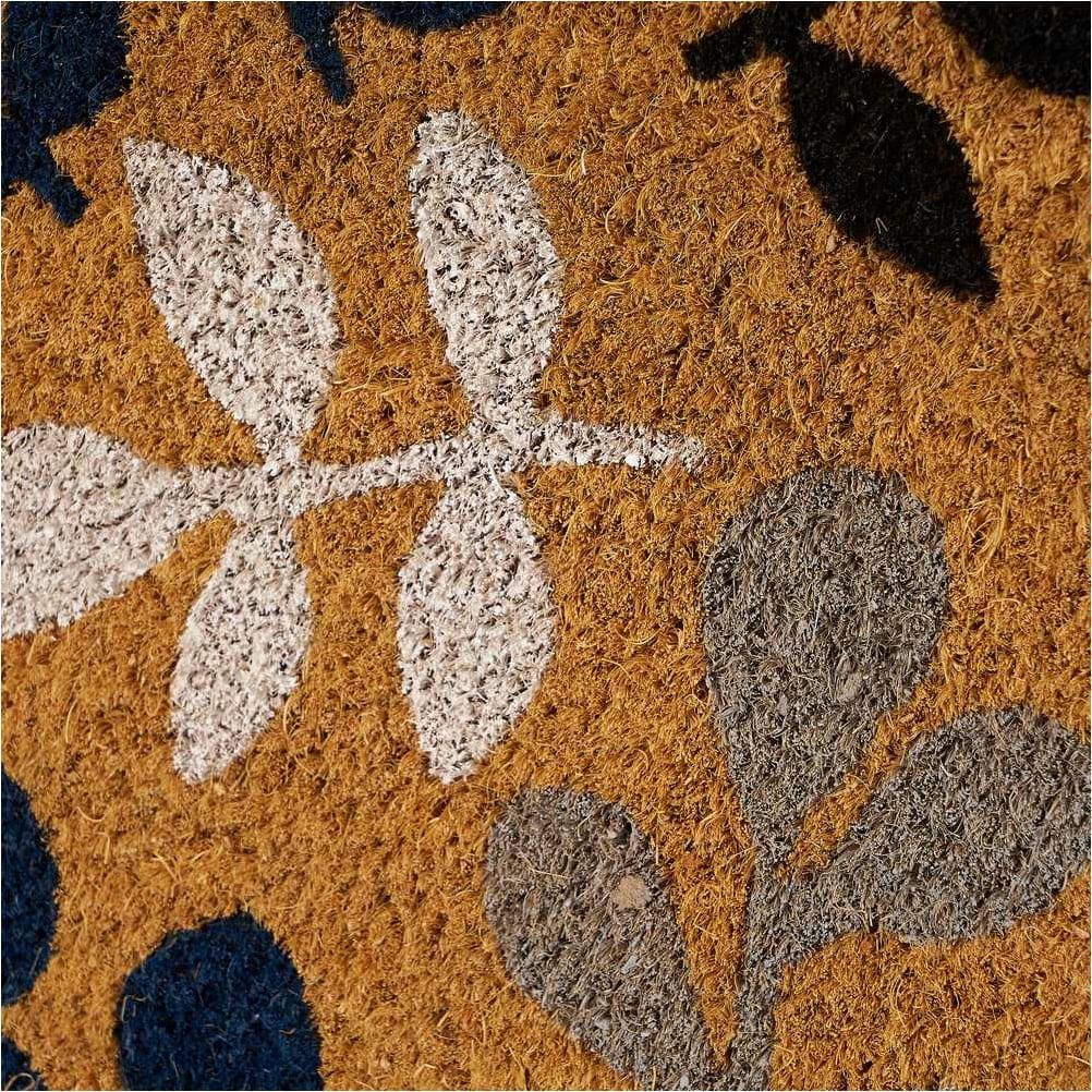 FLORAL - Essuie-pieds floral 60x40cm