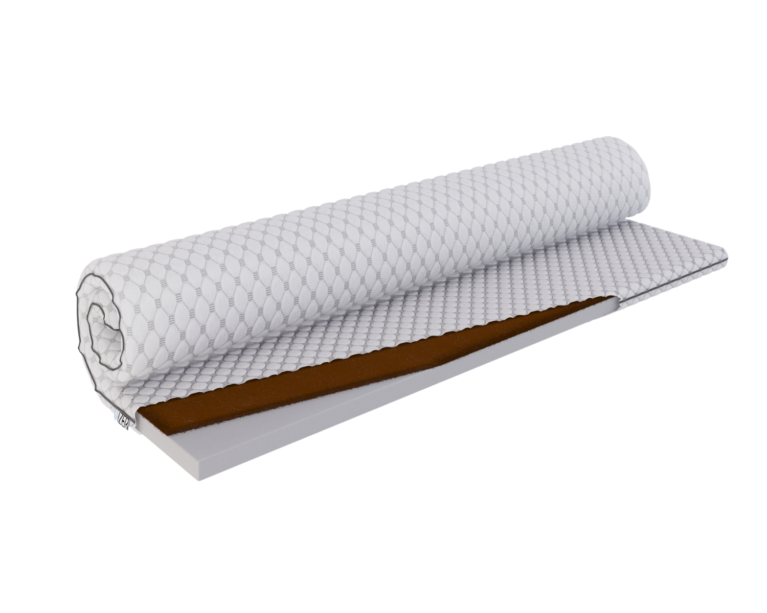 Materac nawierzchniowy 70x190 Topper Nakładka Kokos 5cm