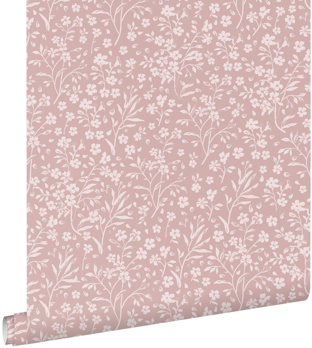 ESTAhome behang bloemetjes roze - 53 cm x 10.05 m - 139884