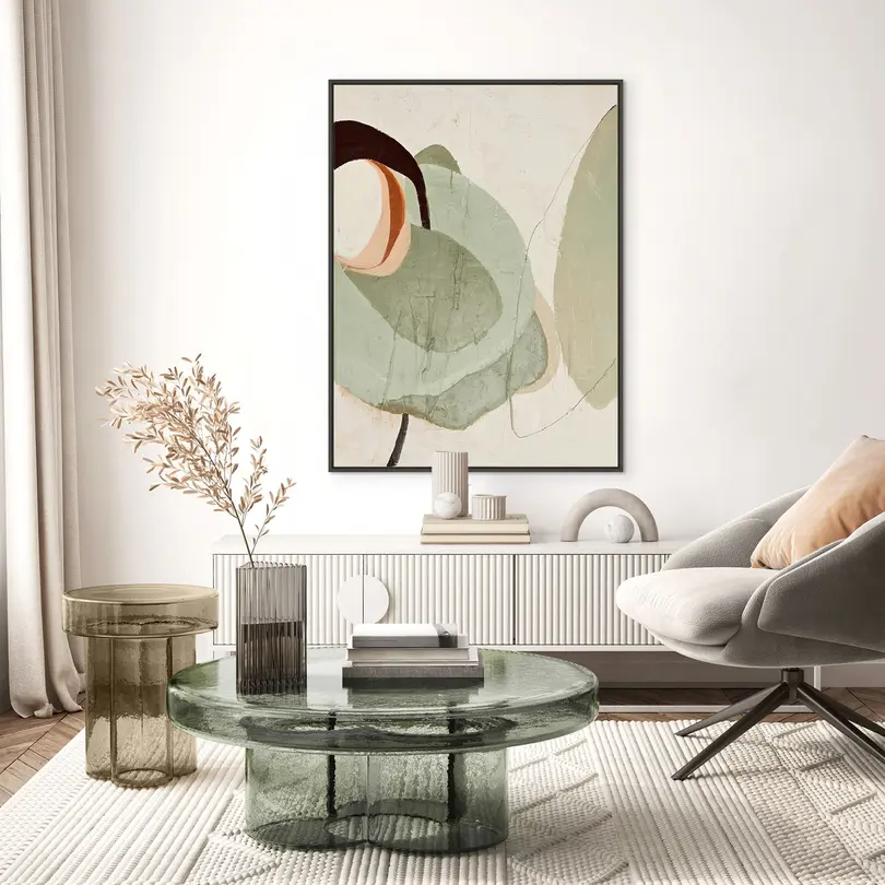 Bild mit Rahmen Design Painting