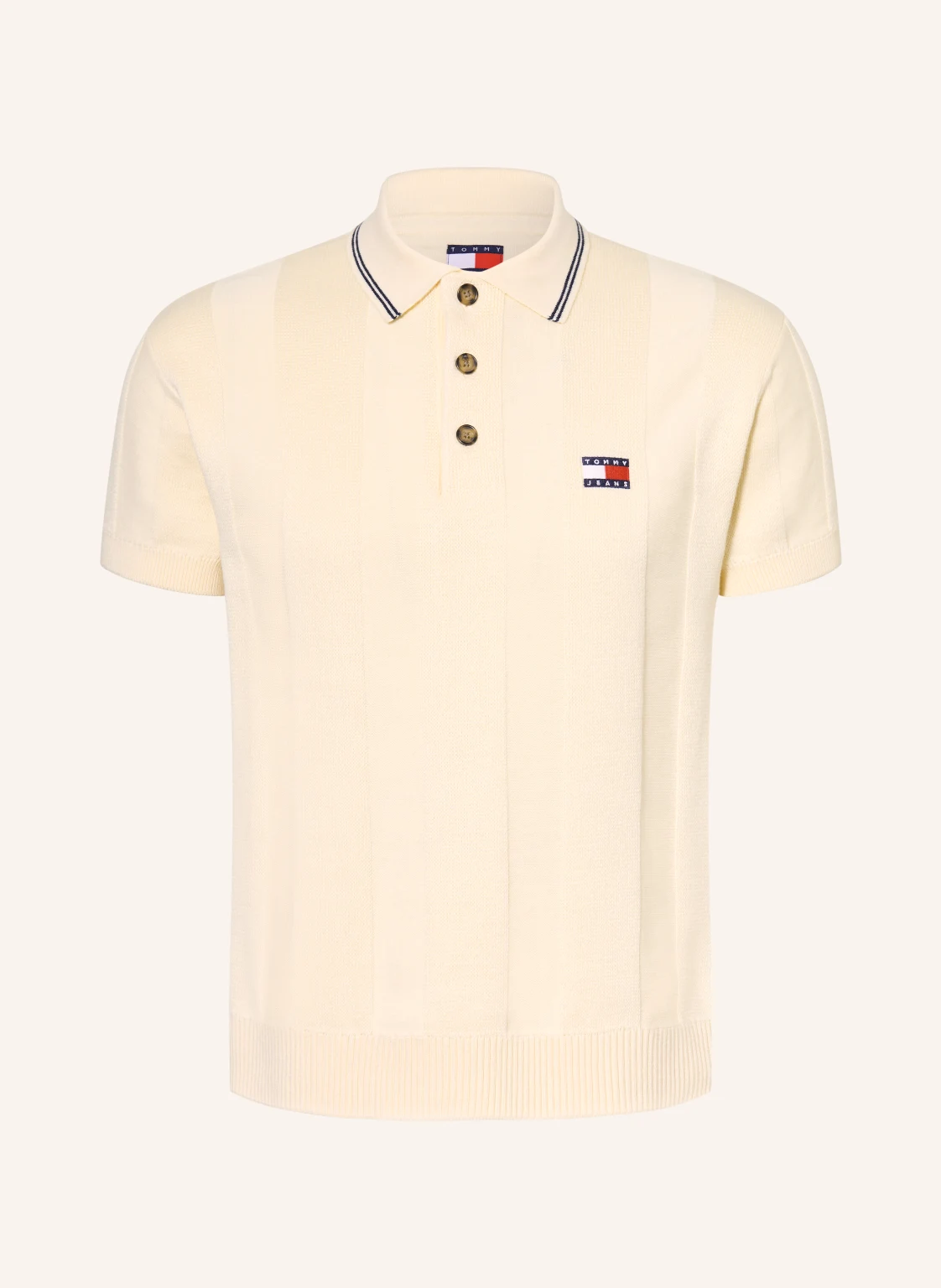 TOMMY JEANS Strick-Poloshirt