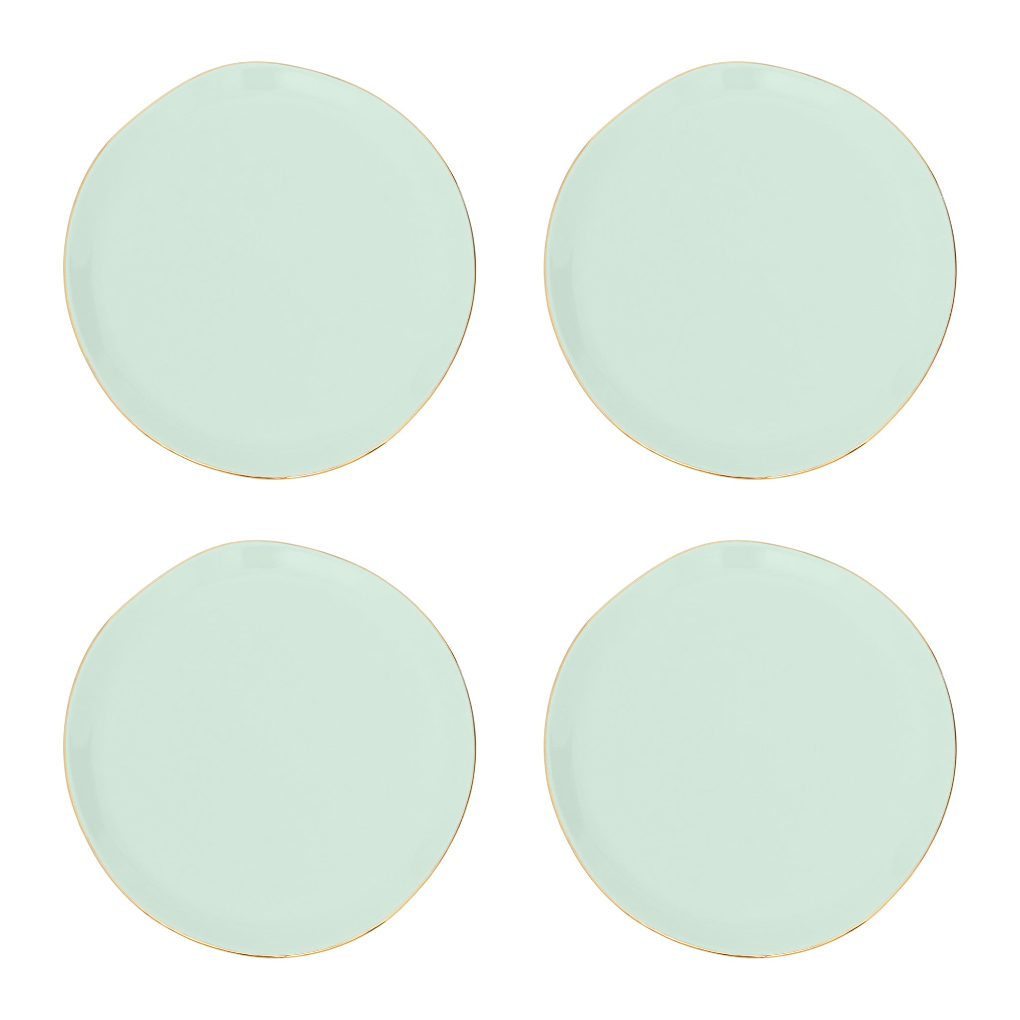 Urban Nature Culture Good Morning Ontbijtbord - Celadon - 4 st.