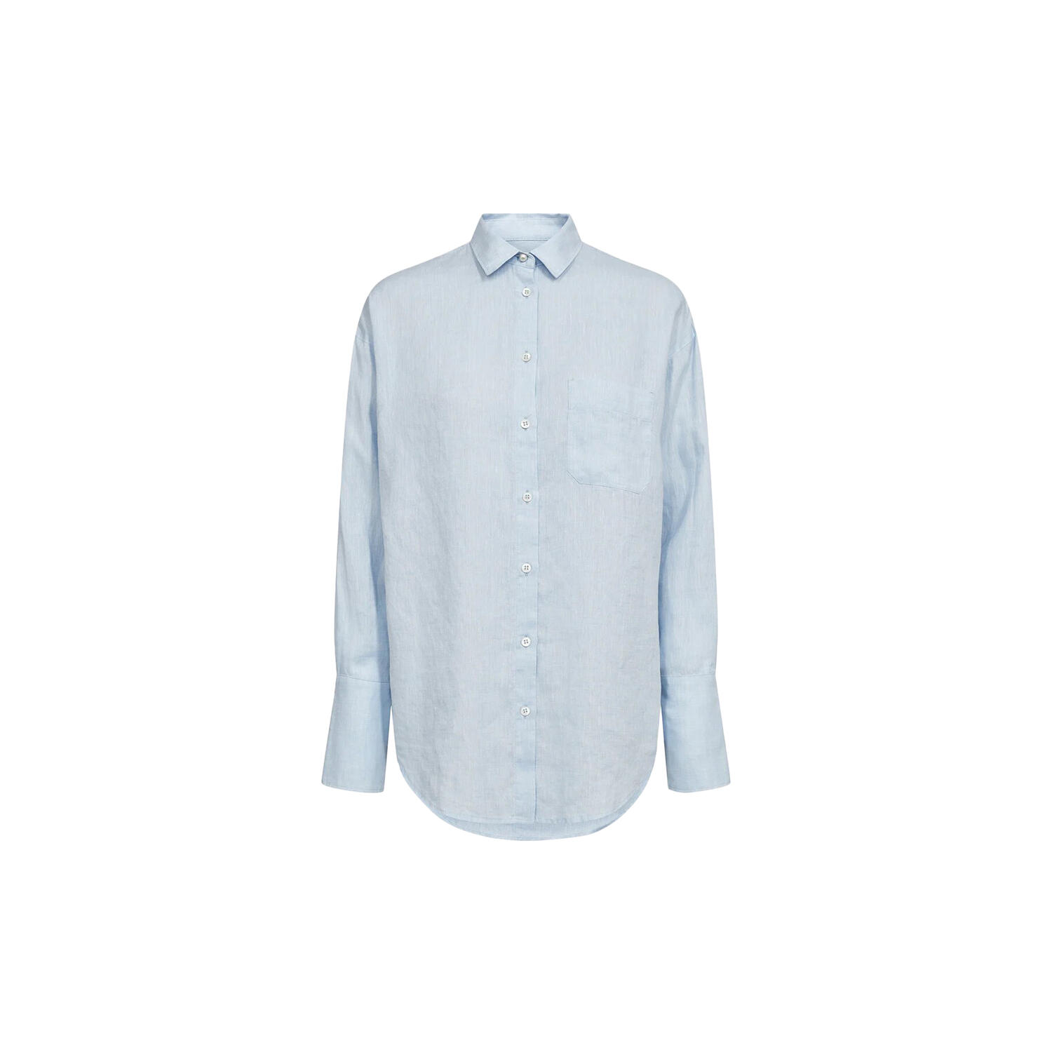 Shirt Oversize, maxlin light blue