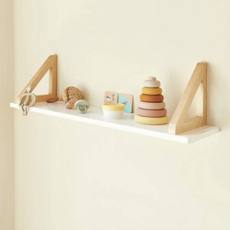 Great Little Trading Company This Way Wall Shelf - Natural