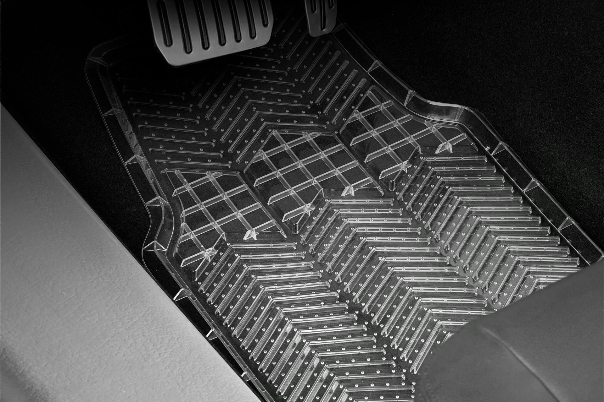 AutoTrends Clear Car Floor Mat, 2-pk