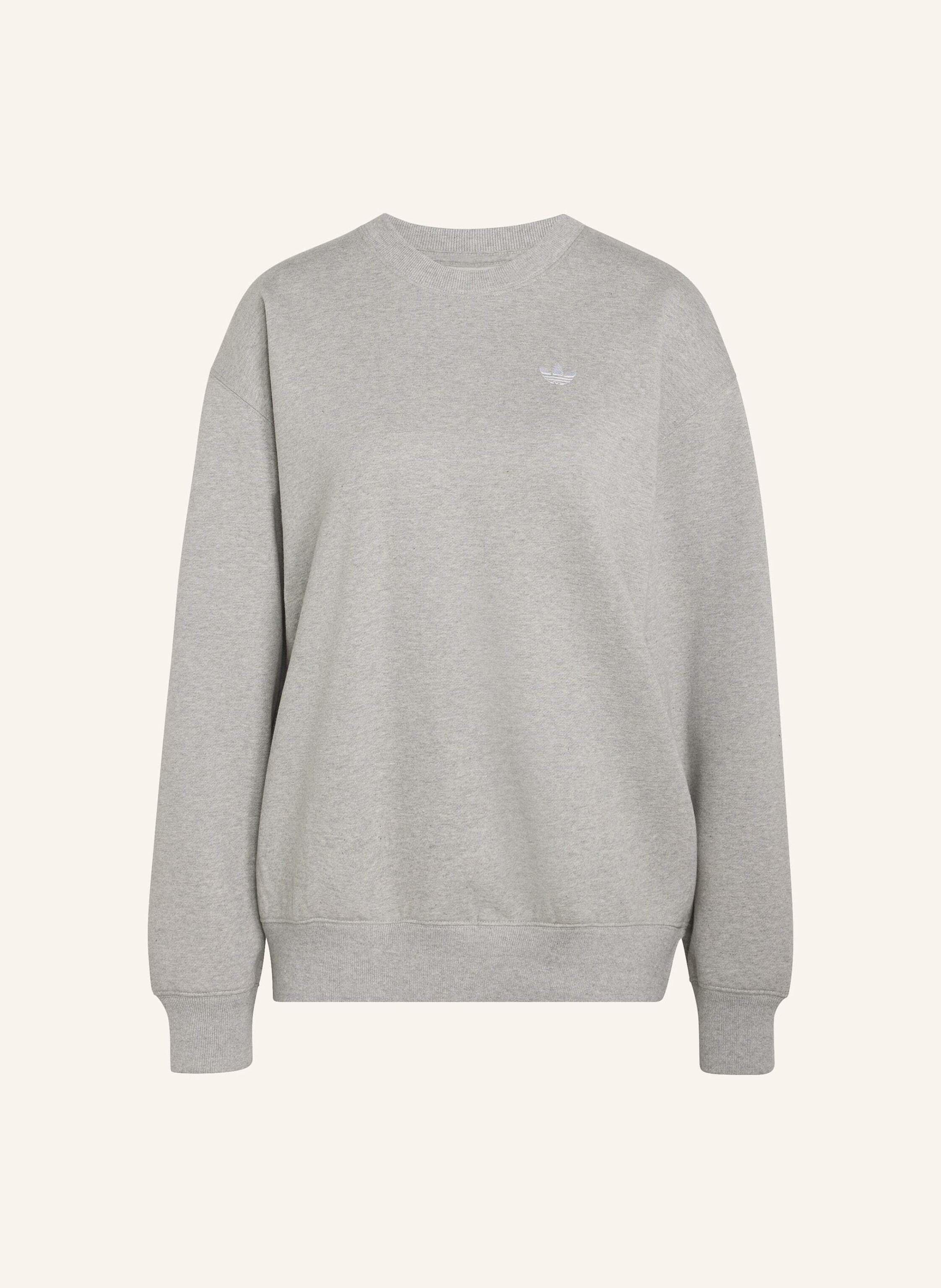 adidas Originals ESSENTIALS CREW LONG FLEECE OS SWEATSHIRT