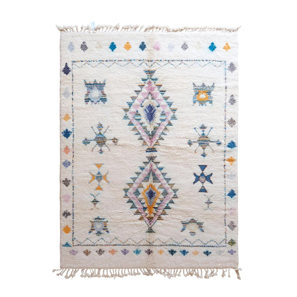 AFK Living vloerkleed Berber - handgemaakt - Wol - 140 cm x 200 cm