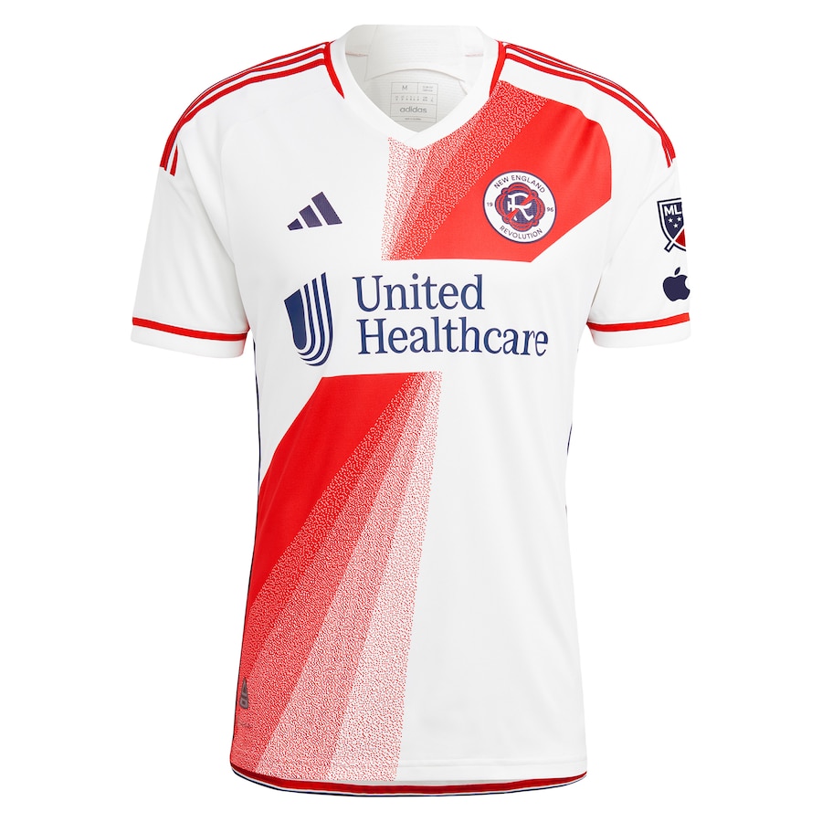 Gustavo Bou New England Revolution adidas 2023 Defiance Authentic Jersey - White