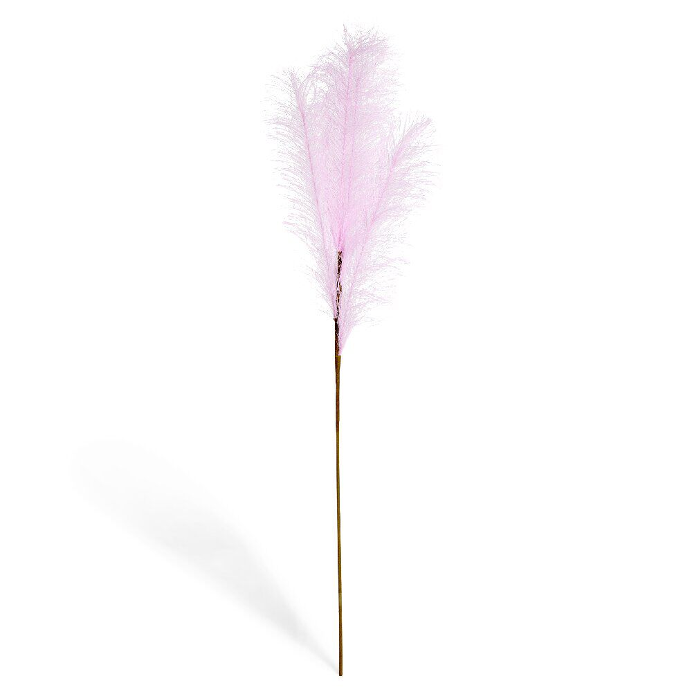 Feuillage artificiel herbe de la pampa rose ou violet H91cm