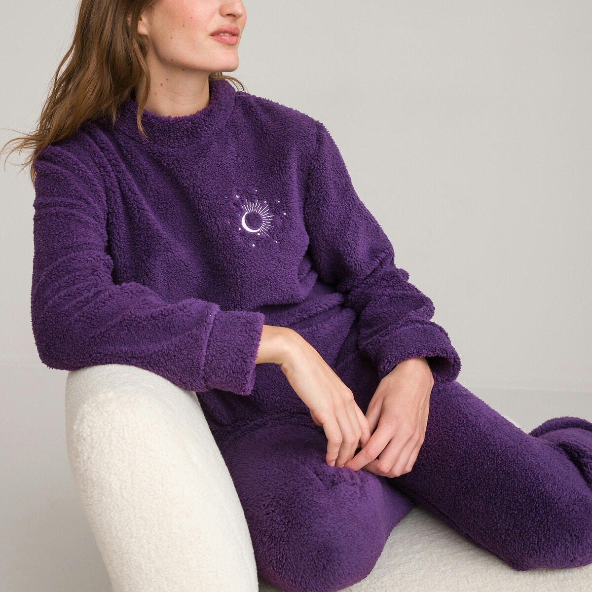 Pyjama en maille peluche
