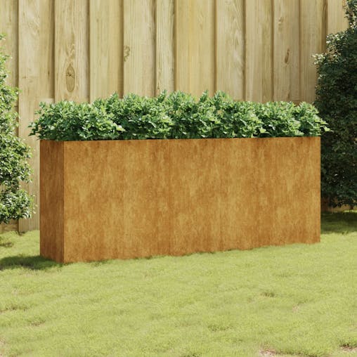NNEVL Garden Raised Bed 200x40x80 cm Corten Steel