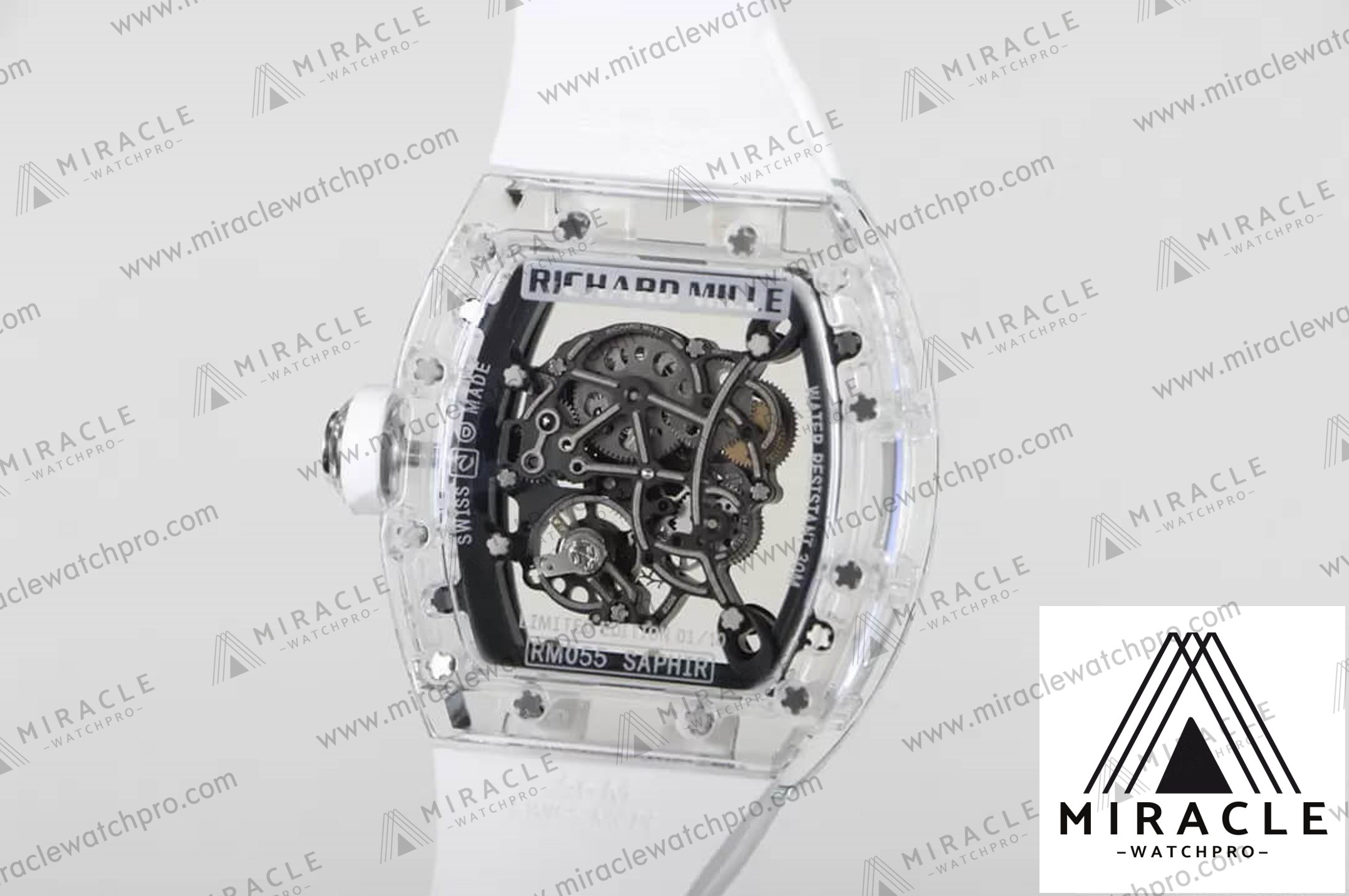 Replica Watch-RICHARD MILLE-ref.RM055-Elite Clone-43mmx51mm