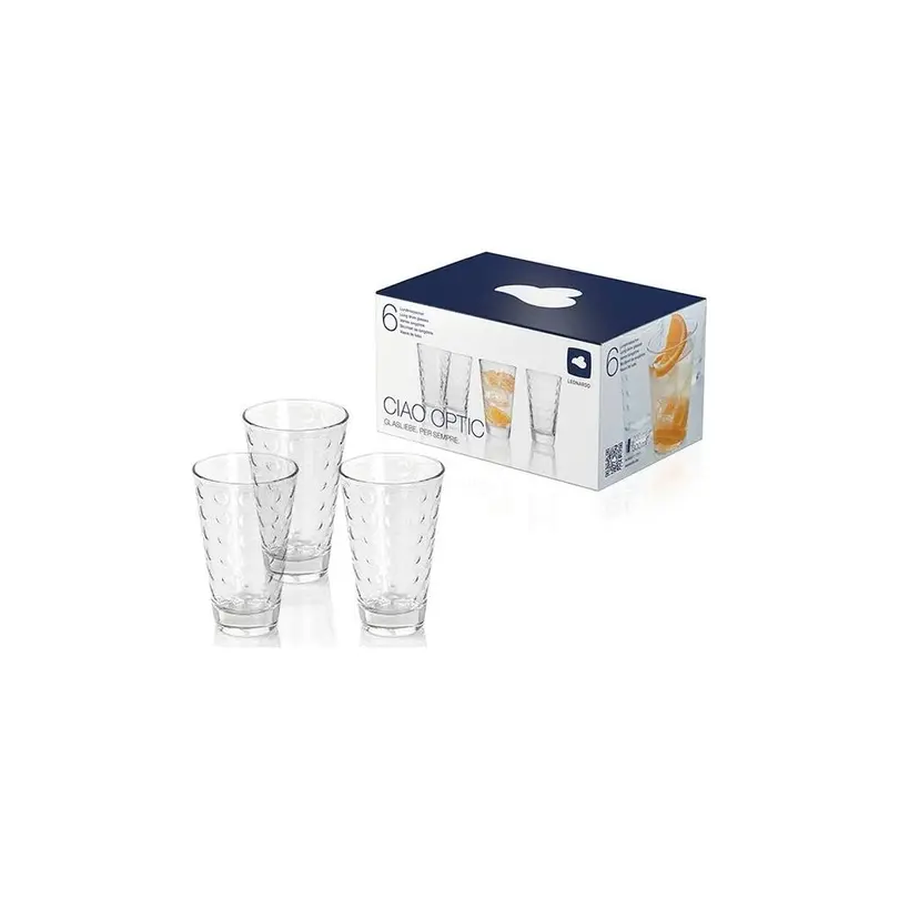 Longdrinkglas 6er-Set Optic