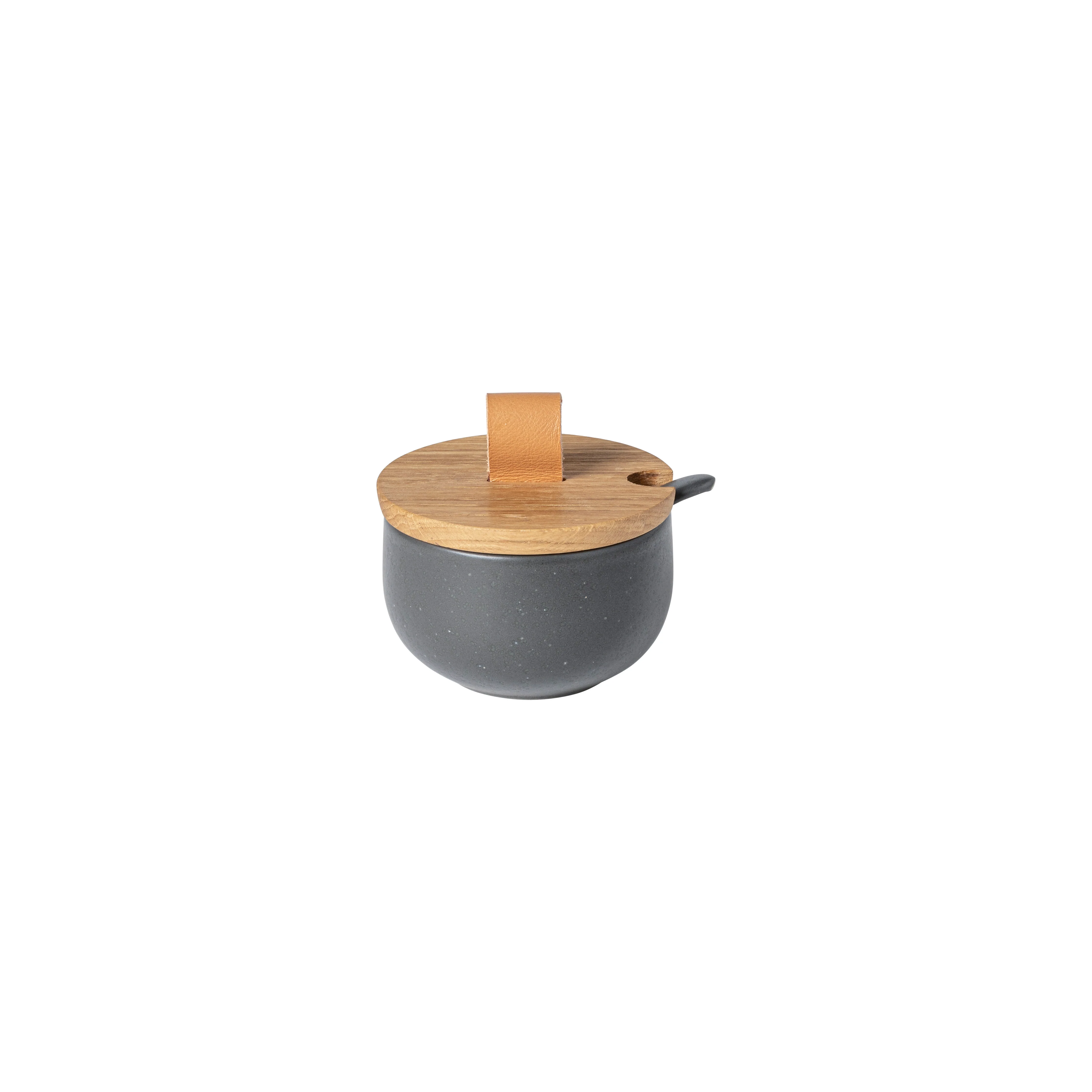 Sugar Bowl with Spoon and Wood Lid Pacifica, Casafina by COSTA NOVA