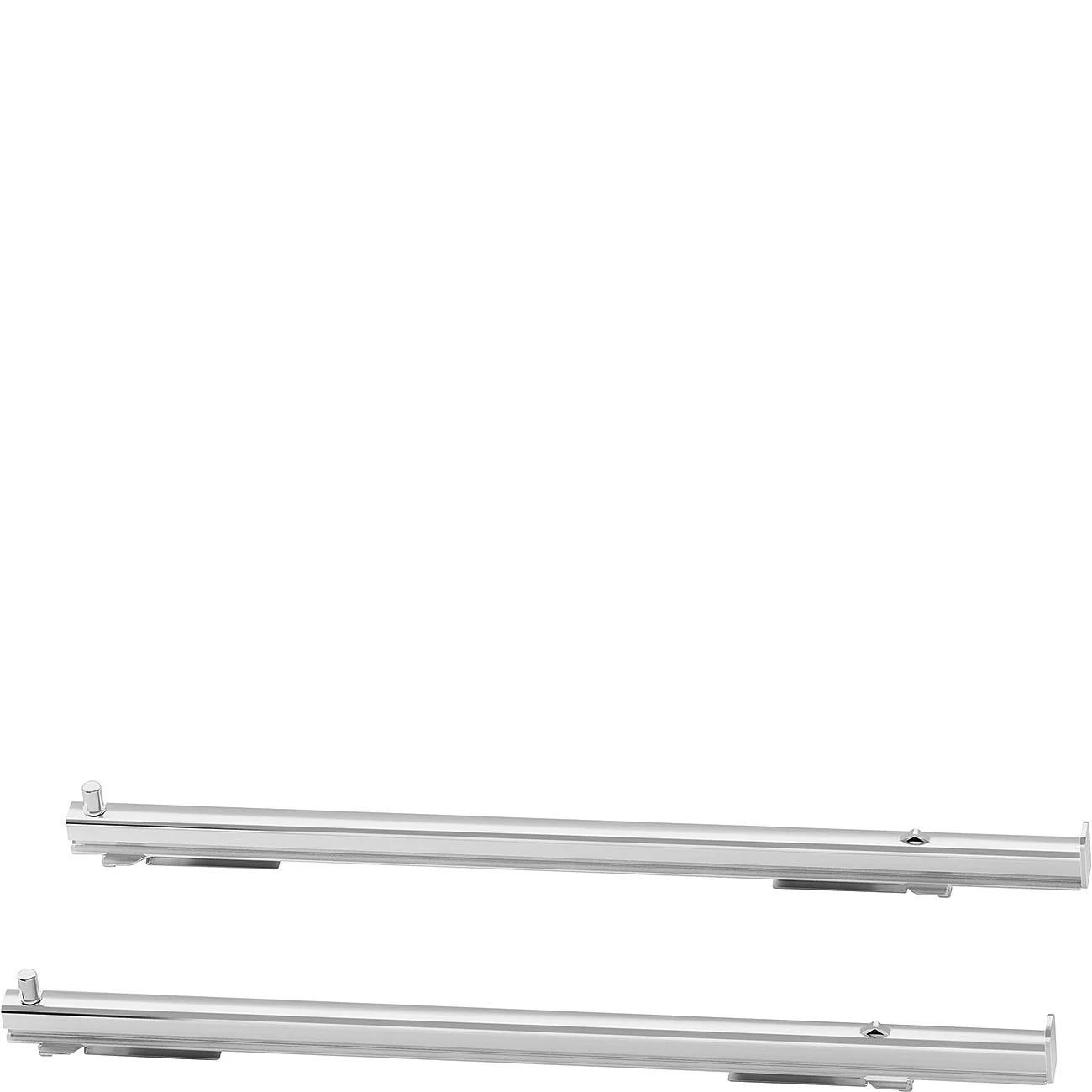 - 1 level telescopic guide rails for SO ovens - total extraction