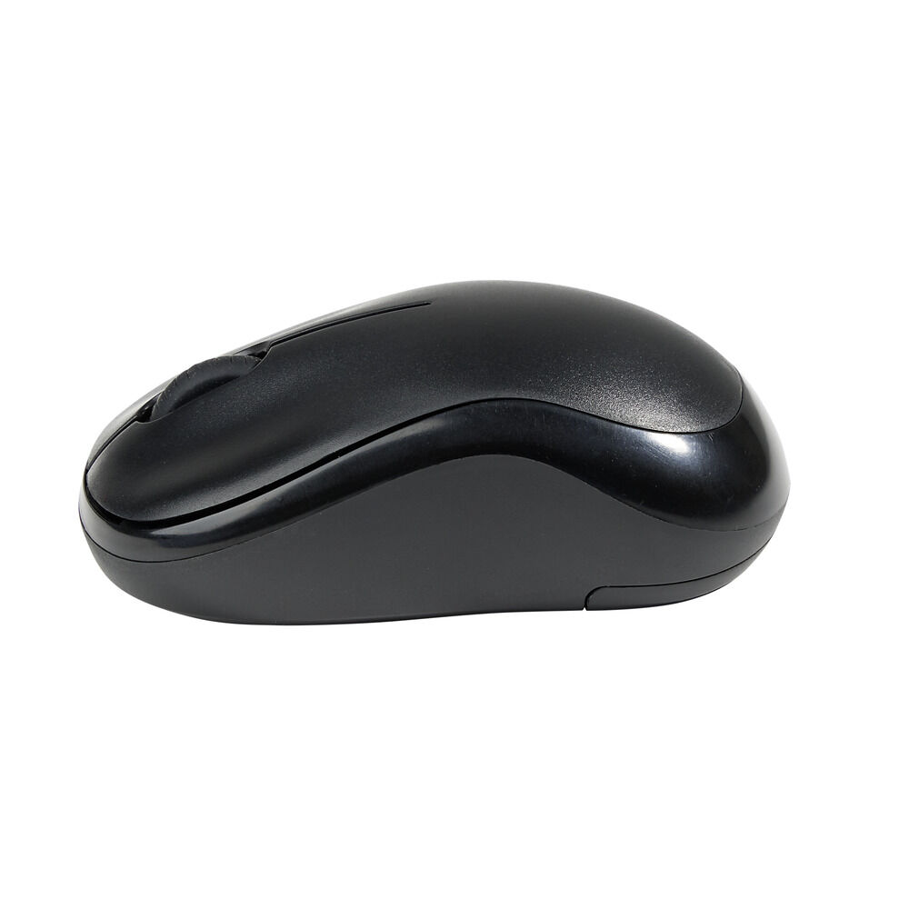 Souris PC sans fil noire 10x6xH4cm