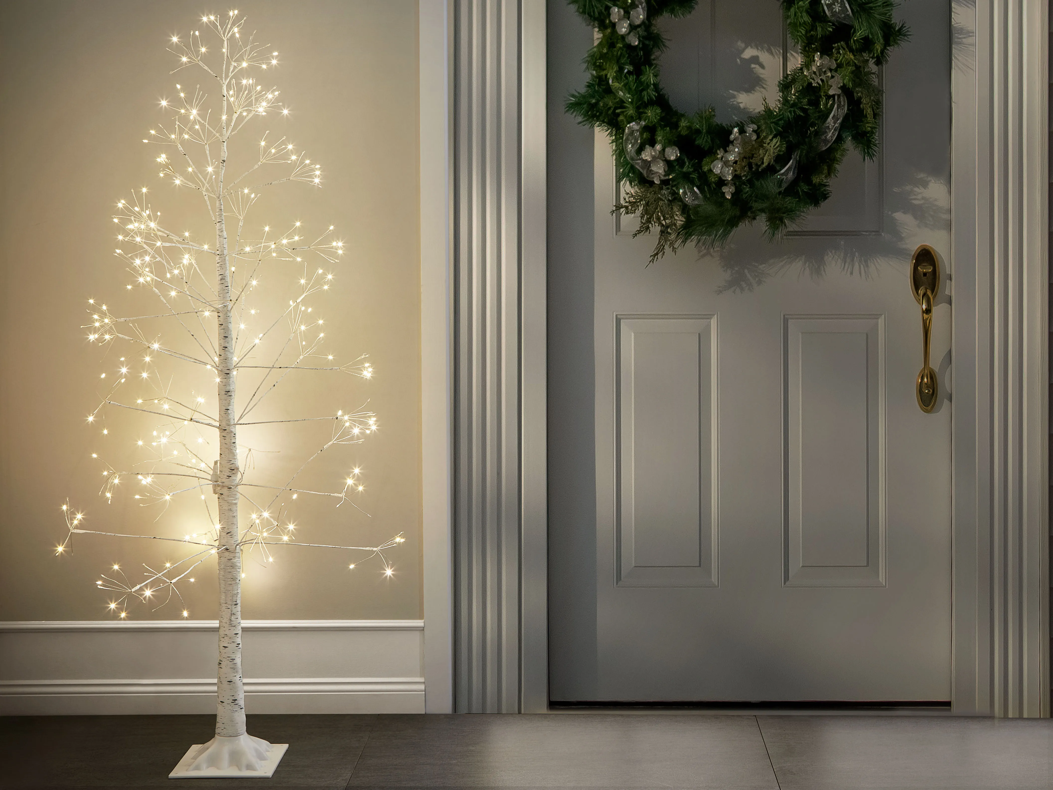 Outdoor Decoration LED ALBIONI Tree 180 cm White