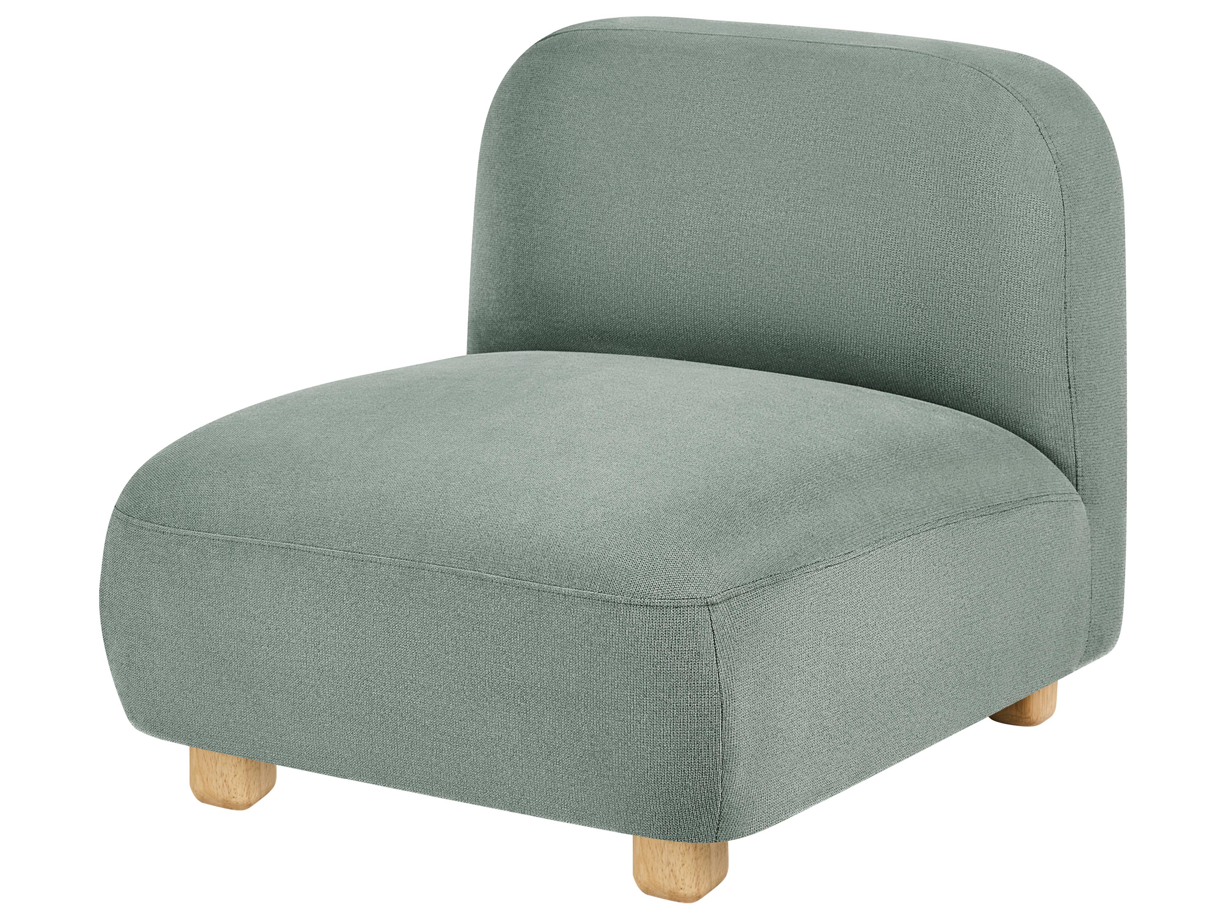 1-Seat Section AMLI Fabric Light Green