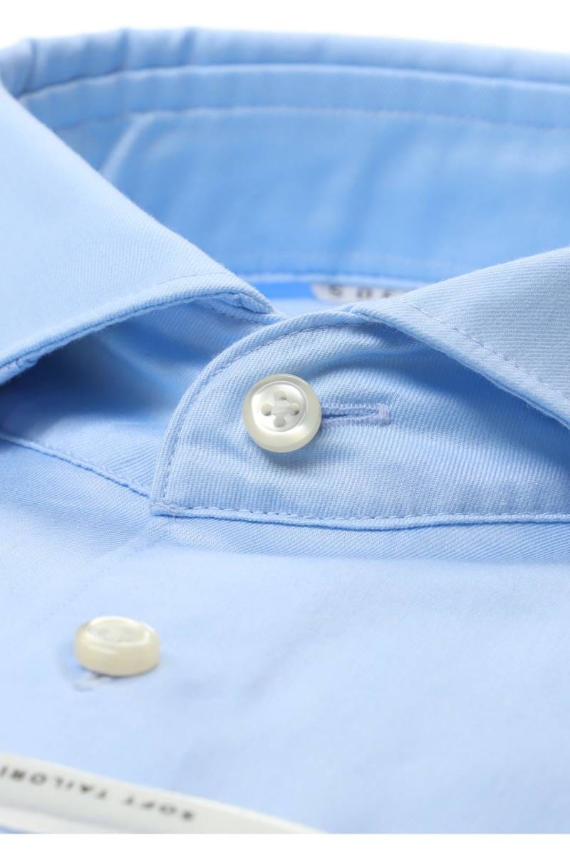 ETERNA 1863 Soft Tailoring Slim Fit Hemd hellblau, Einfarbig