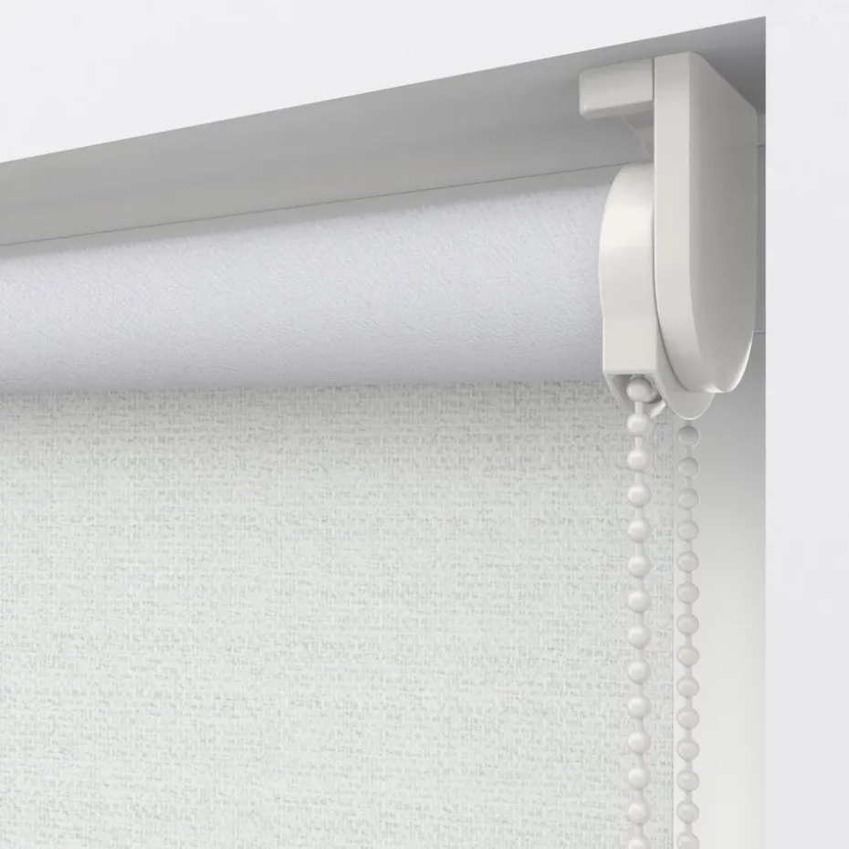 Kwantum Rolgordijnen | Fenstr Rolgordijn Nova  Verduisterend Wit