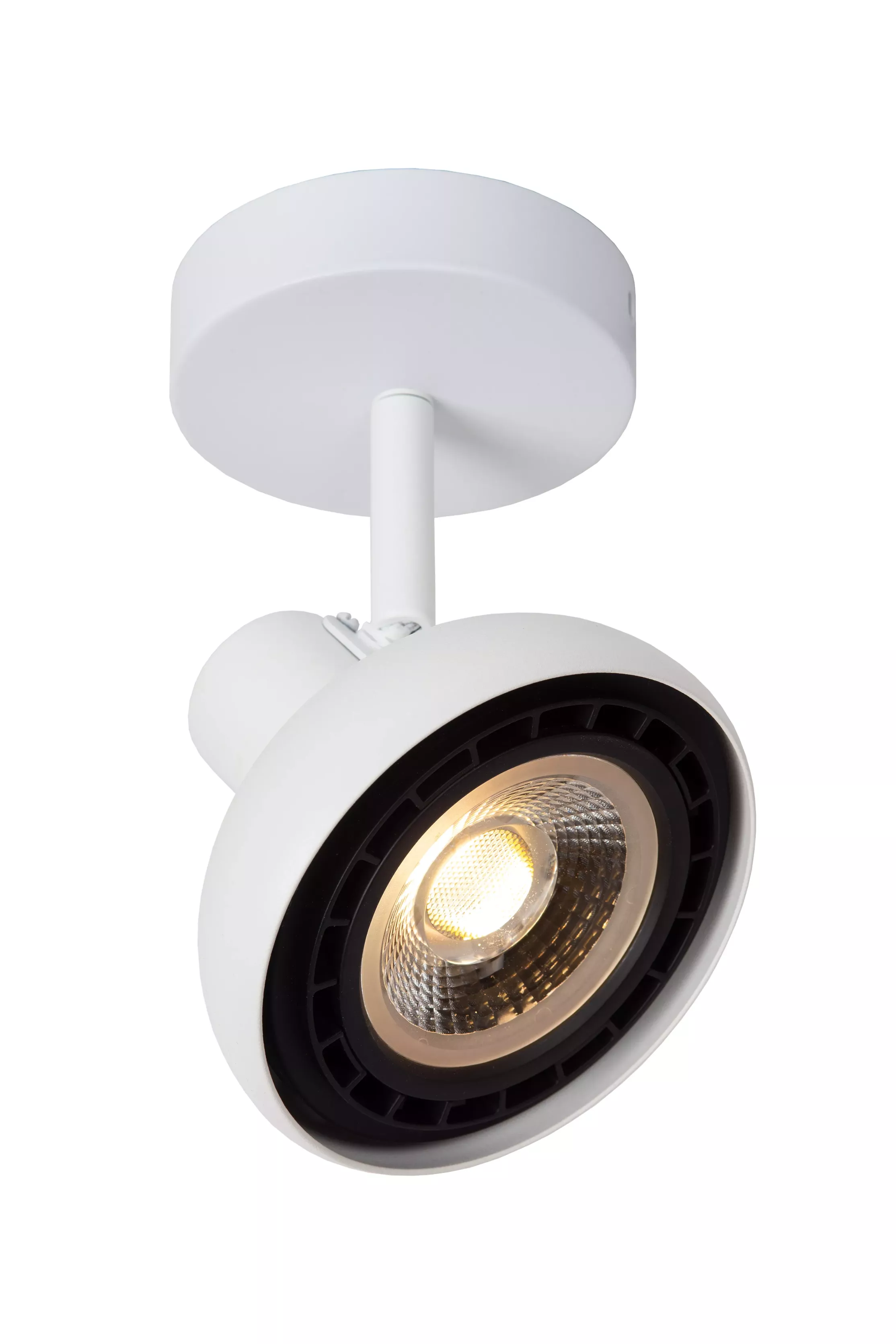 Spot okrągły biały Sensas 1xES111x12W wym:16,2x12,1x12,9cm IP20 Lucide