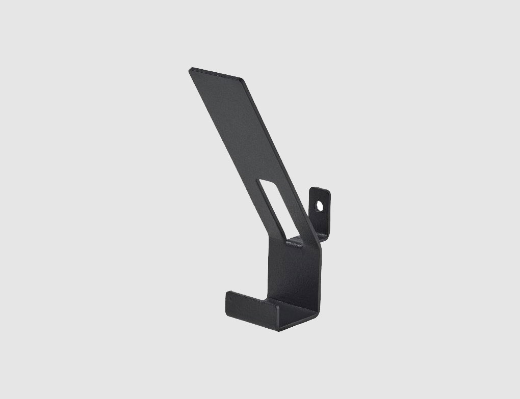 Garderobenhaken Acoustic 2er Set, 9,8x4x2,5cm