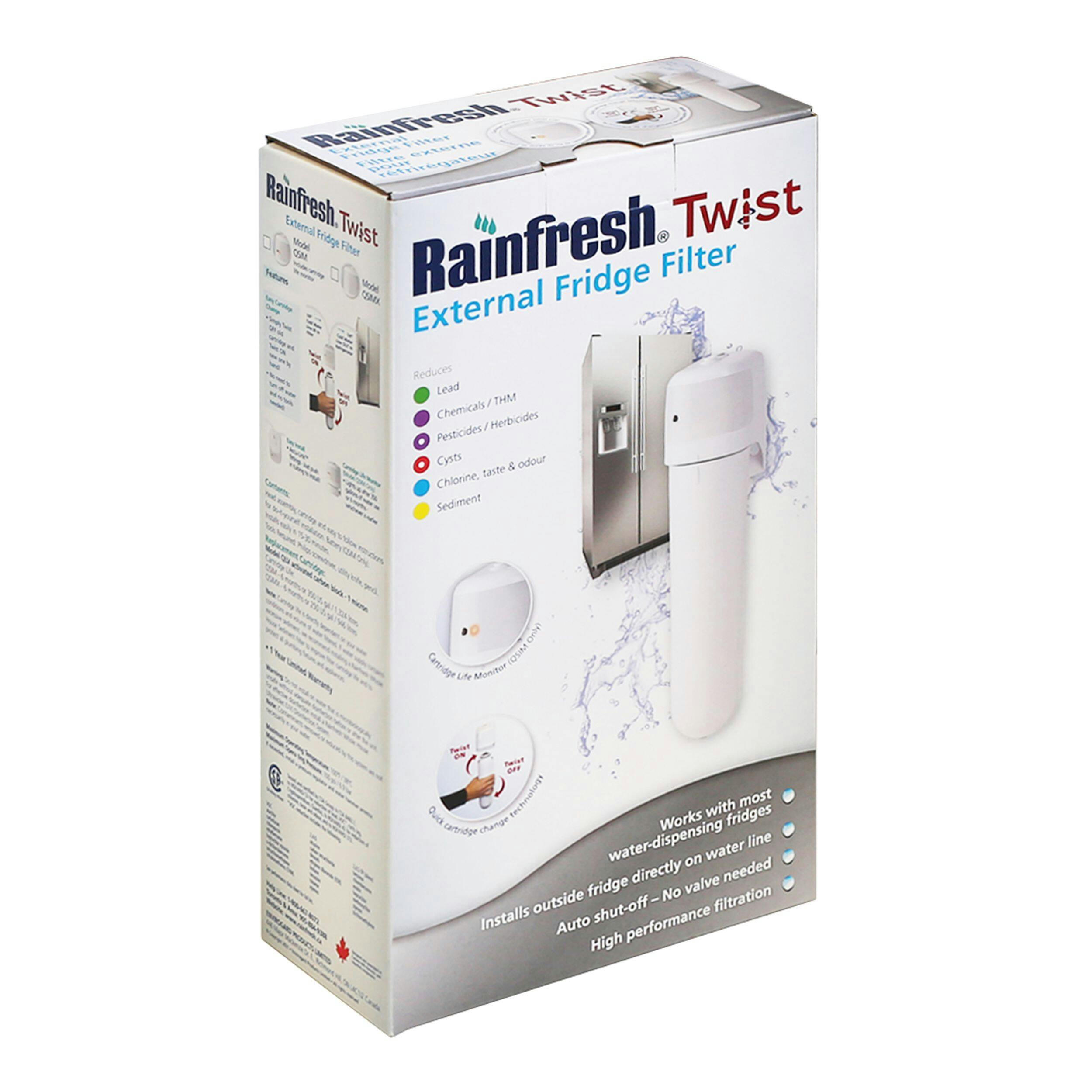 Rainfresh QSIM/QSIMX Twist External Fridge Filter