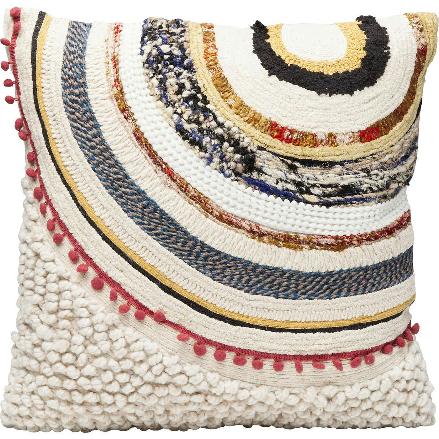 ETHNO - Coussin ethnique en coton 53x53
