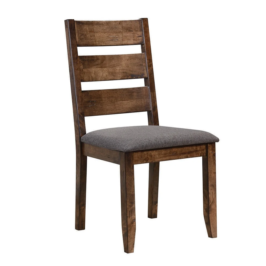 Ponti Grey and Knotty Nutmeg Ladder Back Dining Chairs (Set of 6)