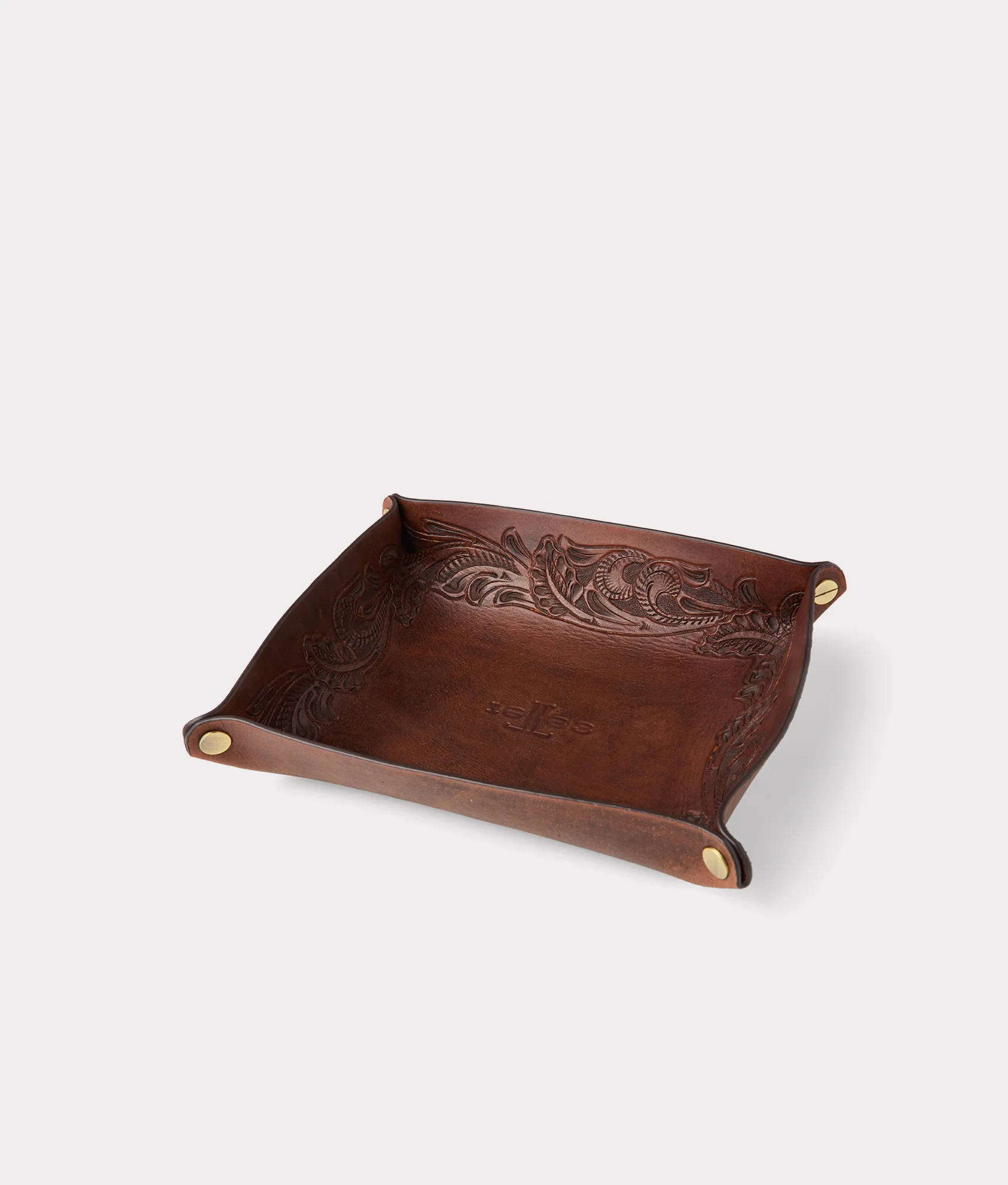 Carver Valet Tray - Brown