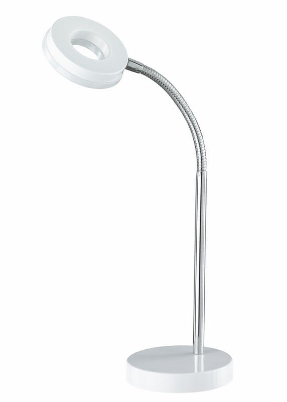 Lampka biurkowa RENNES biała LED 4W Ciepła biel wys:40cm RL