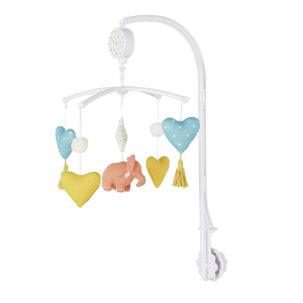 - Mobile musical bébé multicolore