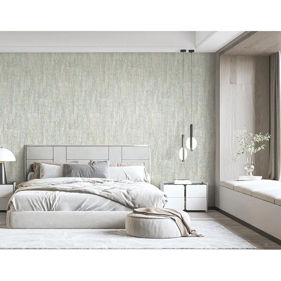 Dutch Wallcoverings Vliesbehang Renaissance basket weave - groen - 10,05m x 53cm