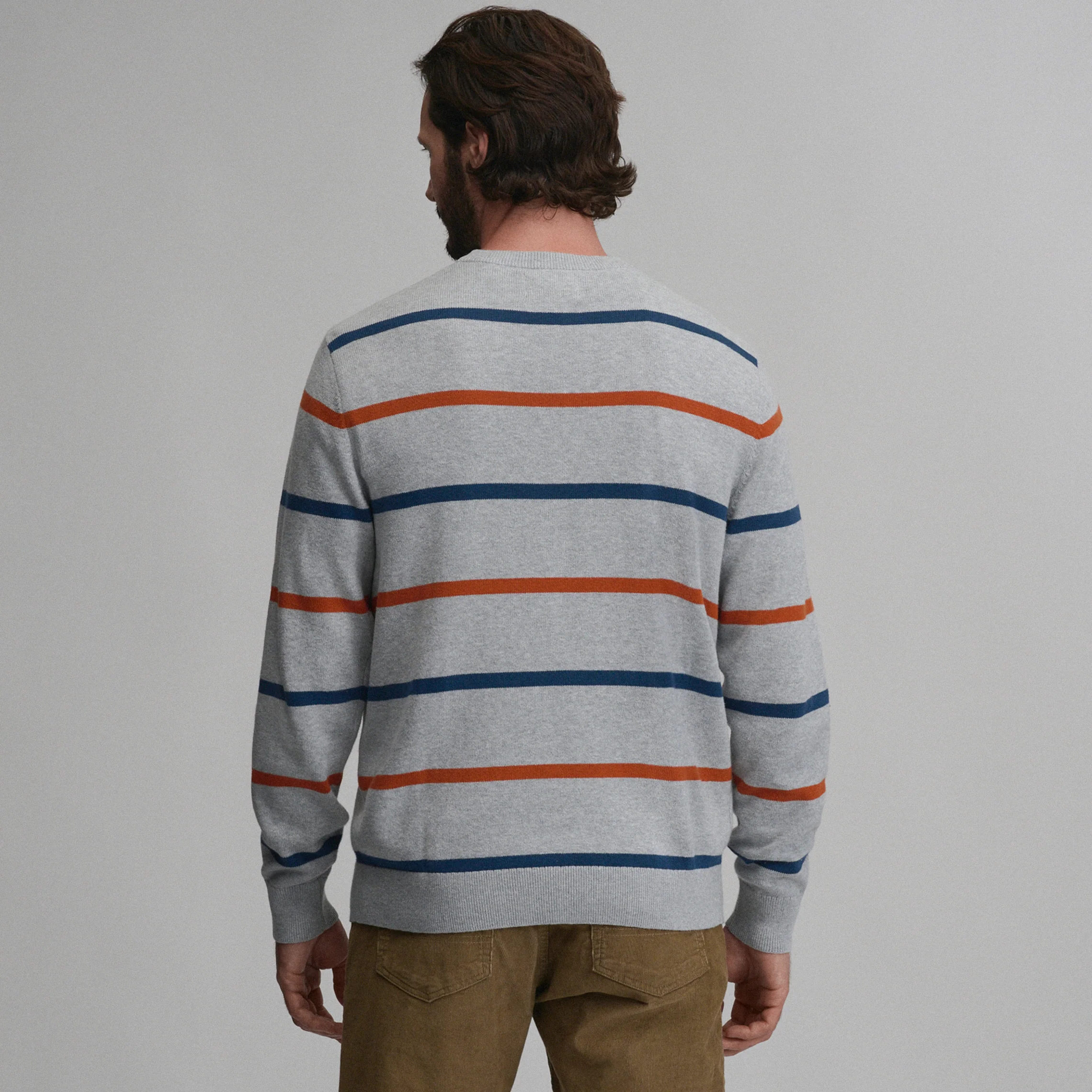 Men's Classic Crew Stripe Sweater