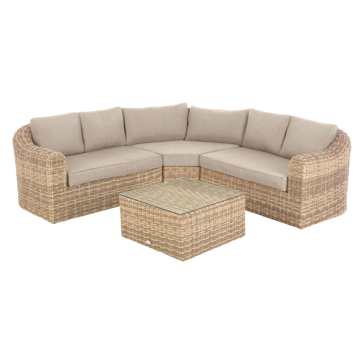 Conjunto de jardim MOORÉA savana em rattan sintético