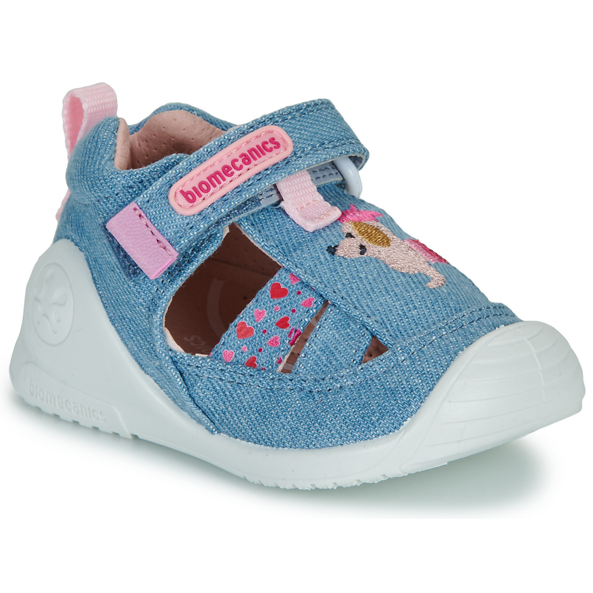 Biomecanics - BIAGETO CANVAS - Blue / Jean / Pink
