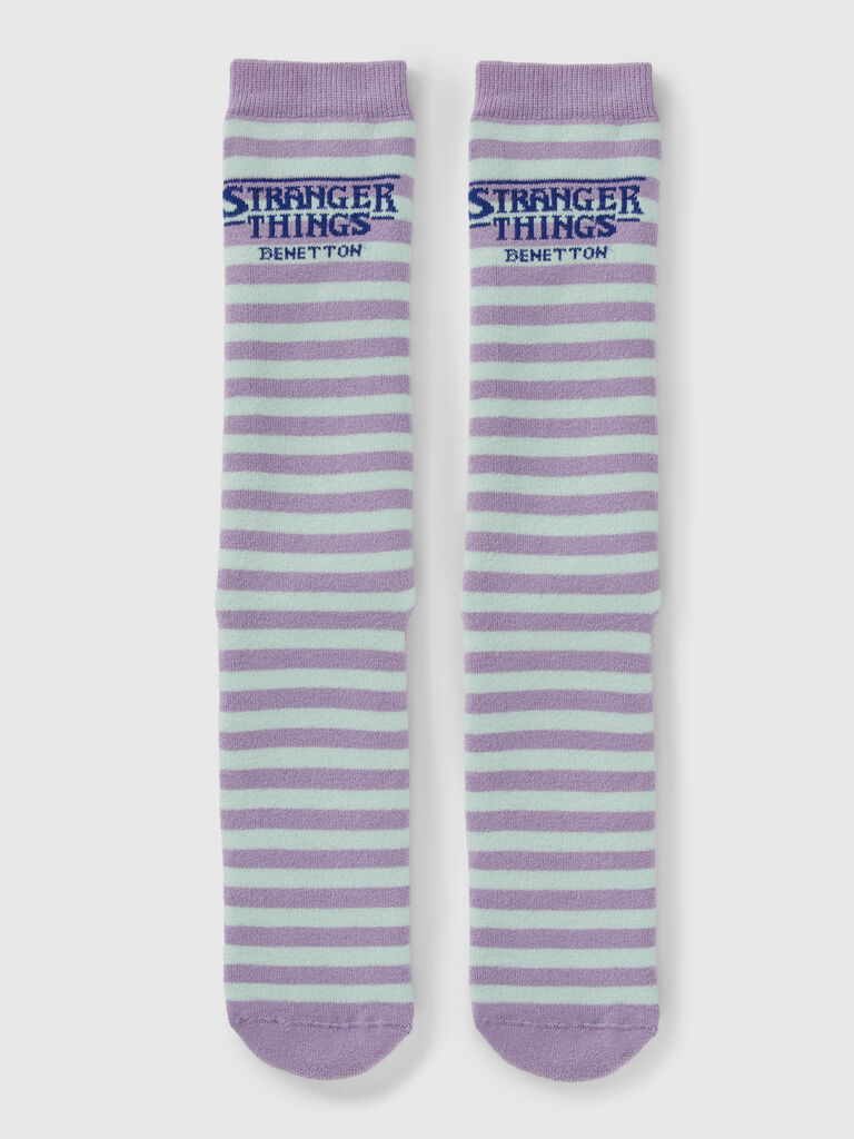 Stranger Things striped socks