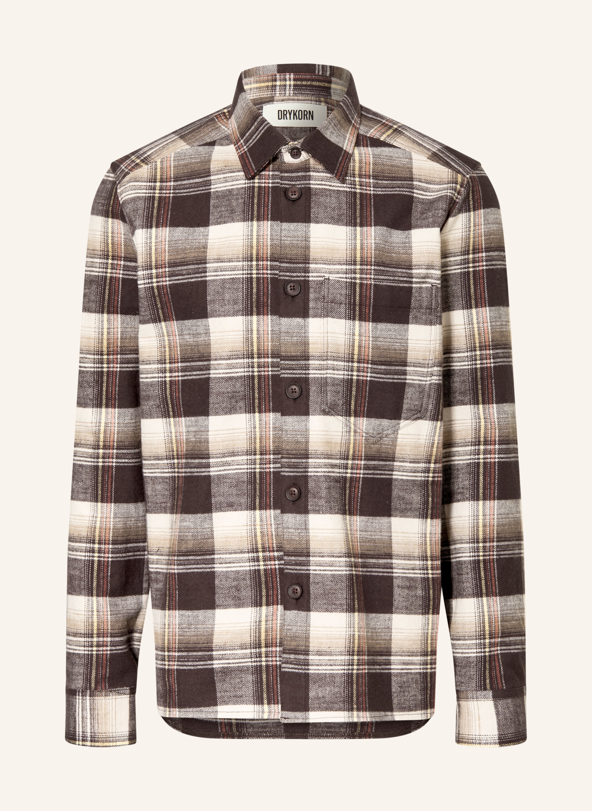 DRYKORN Flanellhemd DIEGGO Comfort Fit