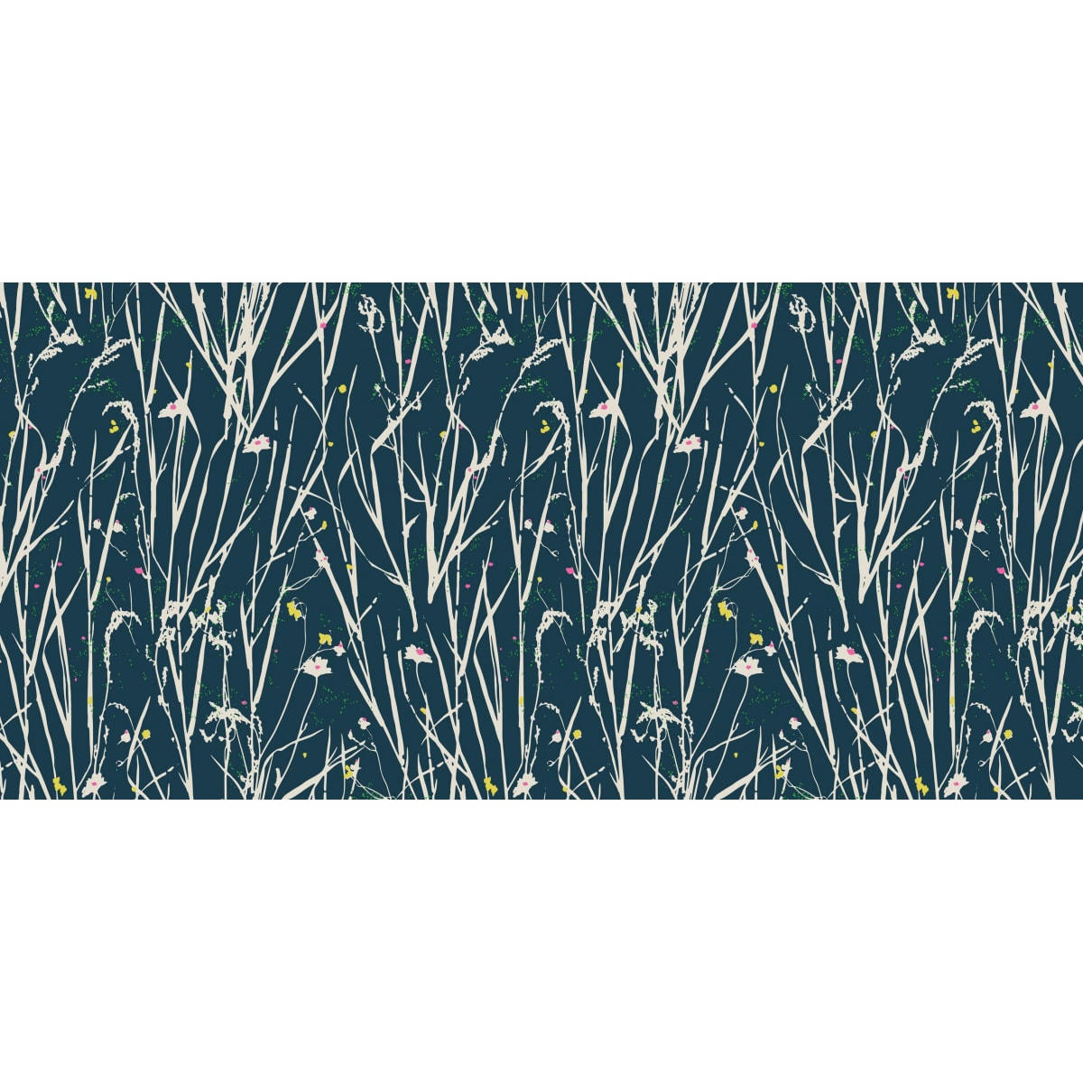 - Papier peint panoramique herbes folles 150 x 250 cm