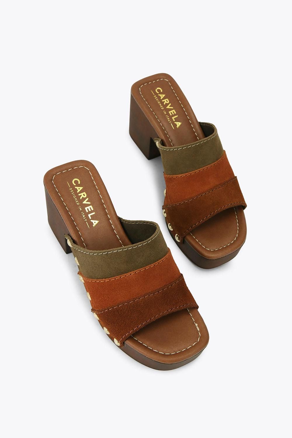 Carvela Settanta Mule' Suede Heels