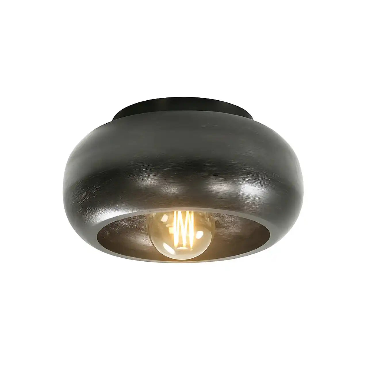 Ylumen plafondlamp Sky - 1 lichts - 34 x 18  cm - zwart