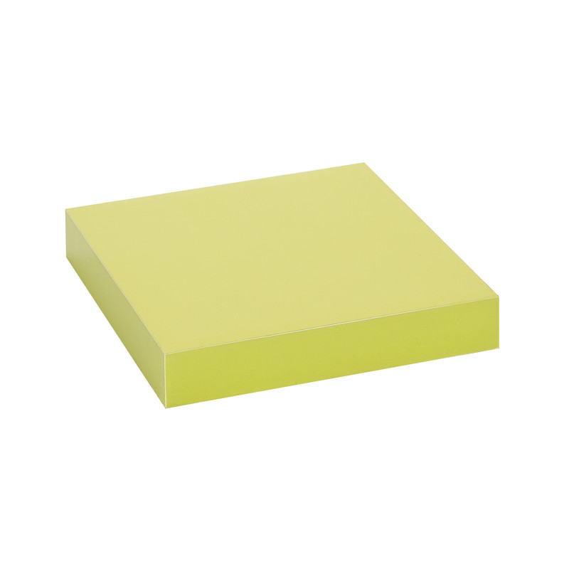 Tablette murale verte 23 x 23,5 x 3,8 cm PRACTO HOME
