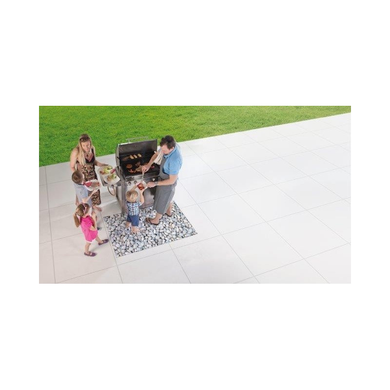 Tapis de sol pour barbecue 180 x 95 cm