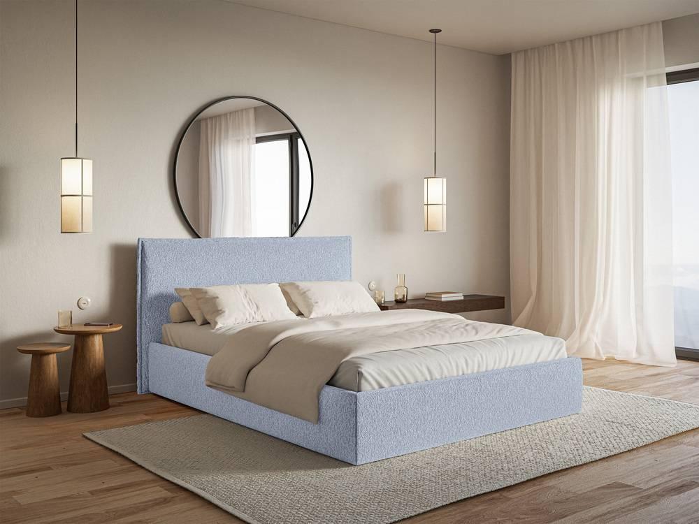 Bedframe Esmay chenille 160 x 200 cm