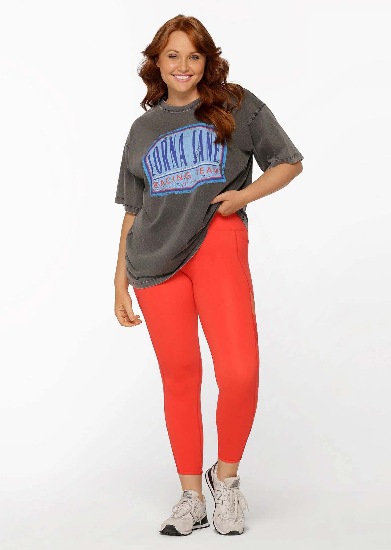 Race Team Washed Boyfriend Tee