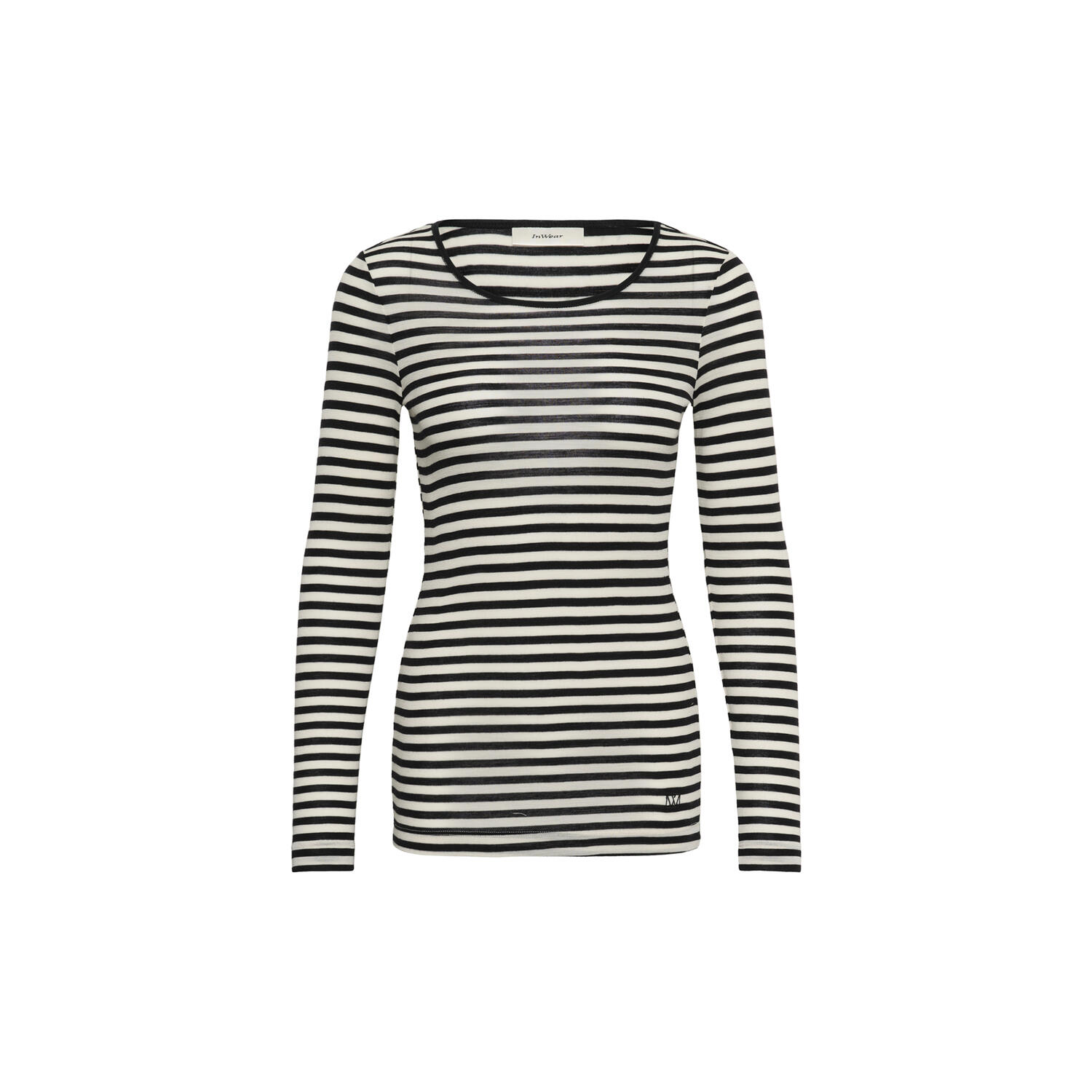 FangIW T-Shirt LS, black/vanilla