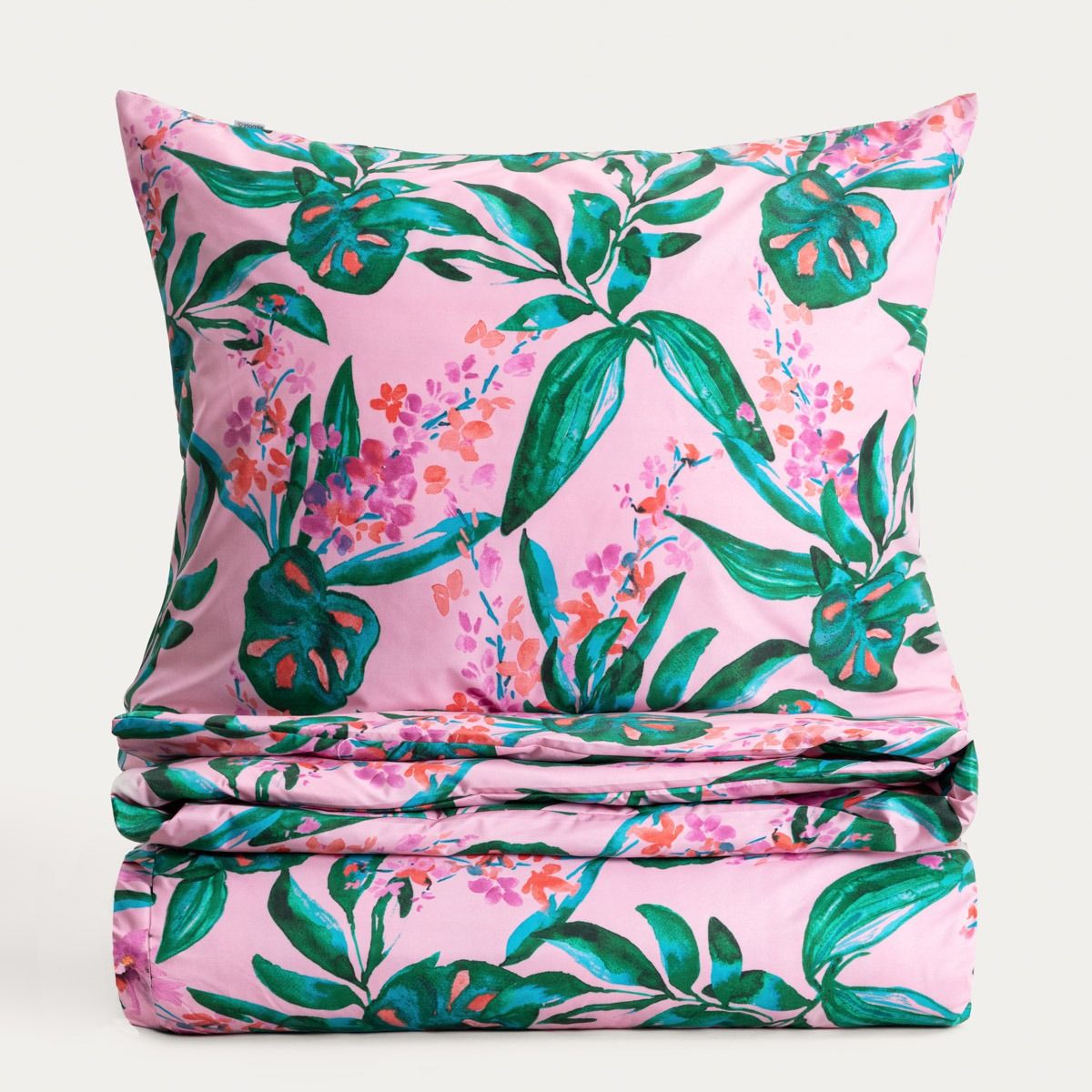 Pościel SOLENA z mikrofibry w liście 140x200   1*70x80 cm